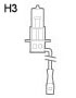 Купить галогенные лампы с цоколем h3 в Москве